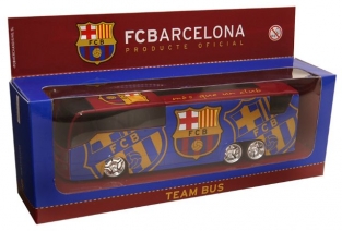 B100.22.041  Barcelona Die-Cast Football Team Bus